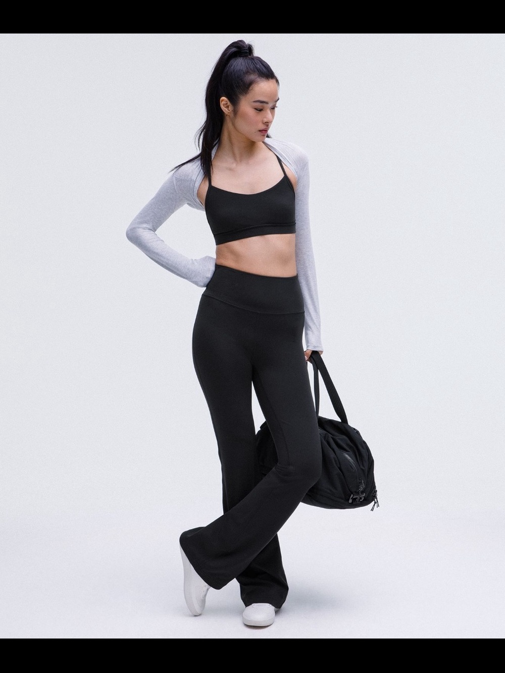 lululemon athletica Black Boot-Cut Flare Leggings